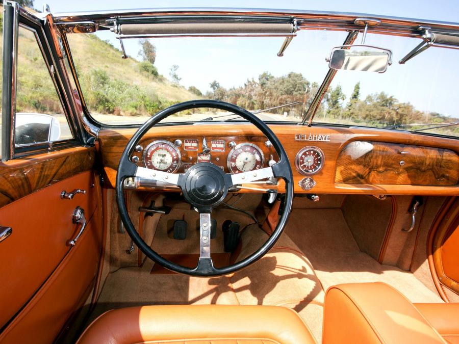Торпедо Delahaye 175 S Cabriolet par Chapron 1947 года  (фото 9 из 18)
